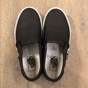 Leather Vans - women’s size 7
